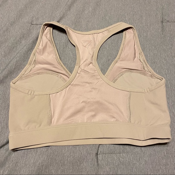 Gymshark Whitney Mesh Sports Bra - Mink - Picture 3 of 3